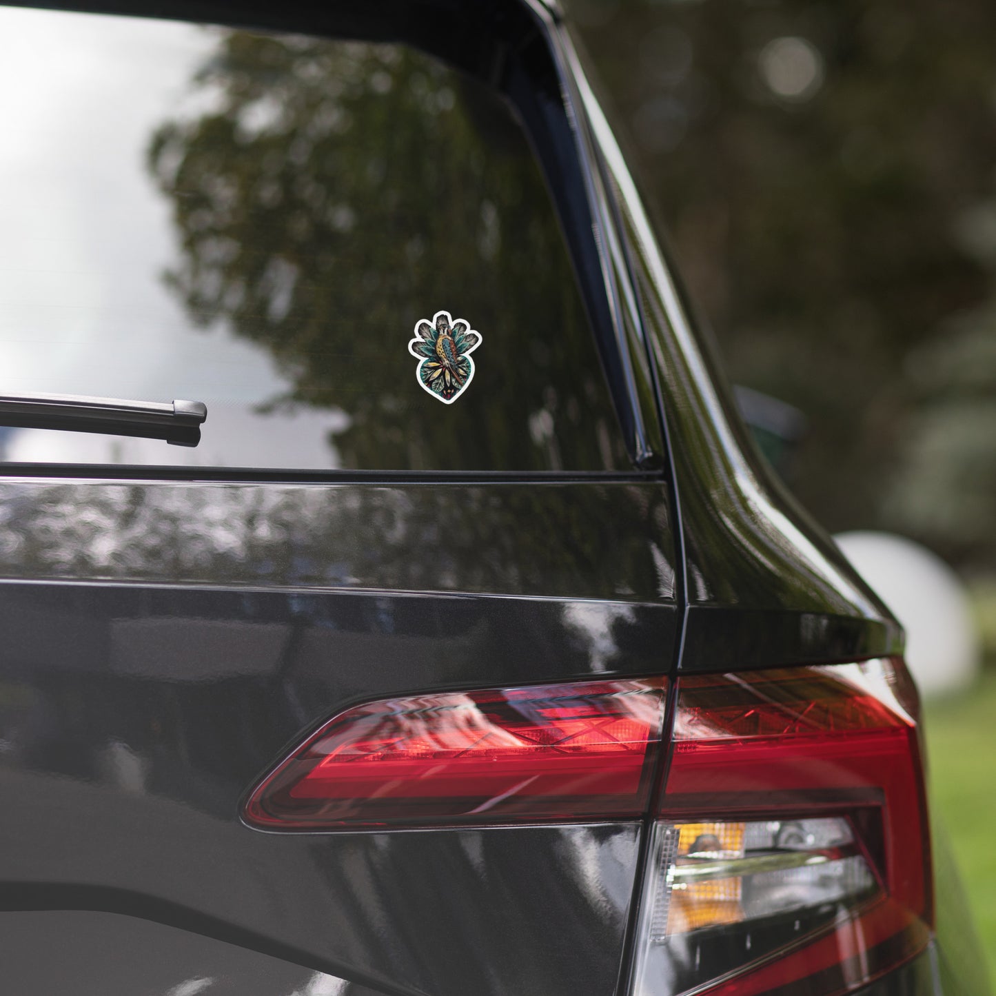 Kestrel — Clay Style Sticker