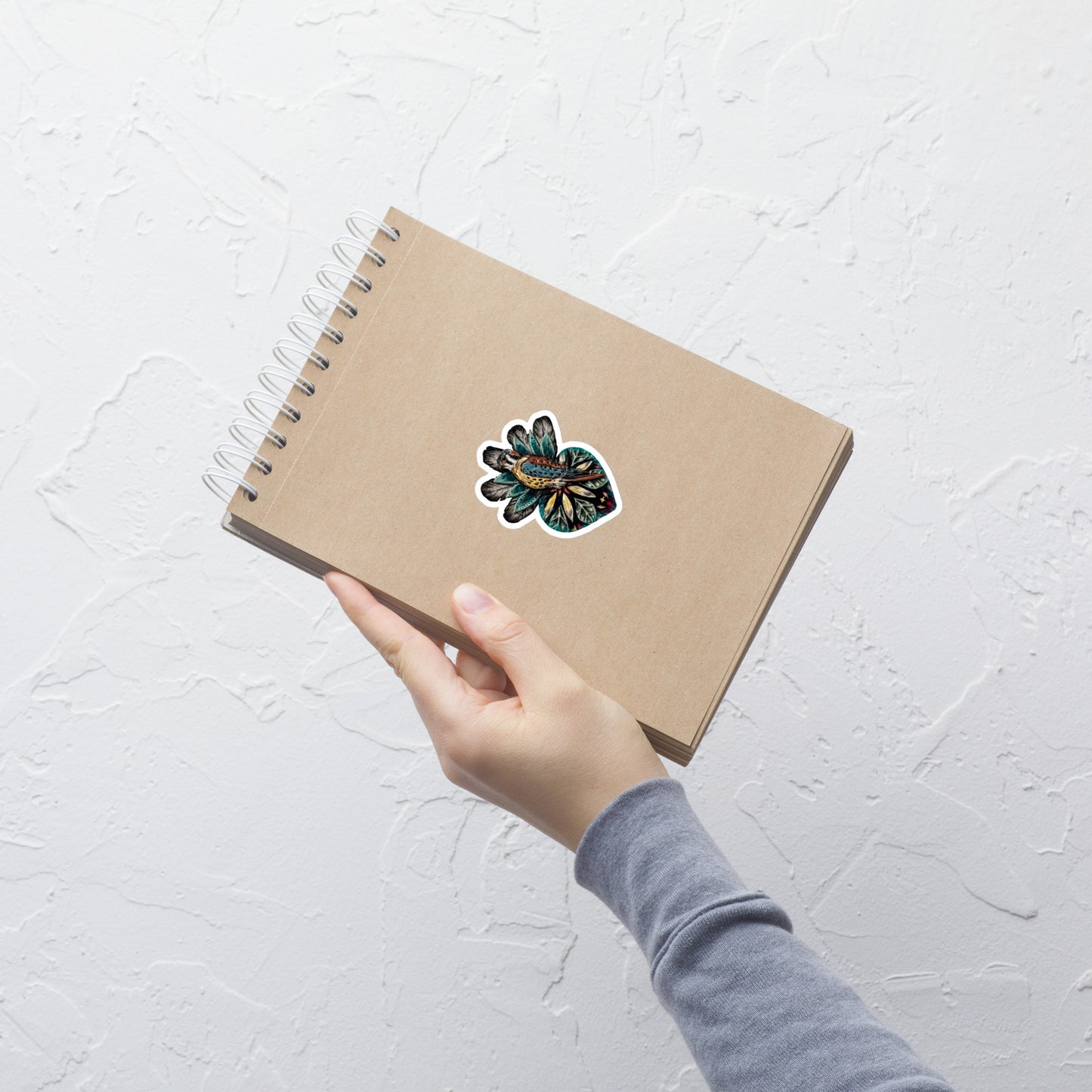 Kestrel — Clay Style Sticker