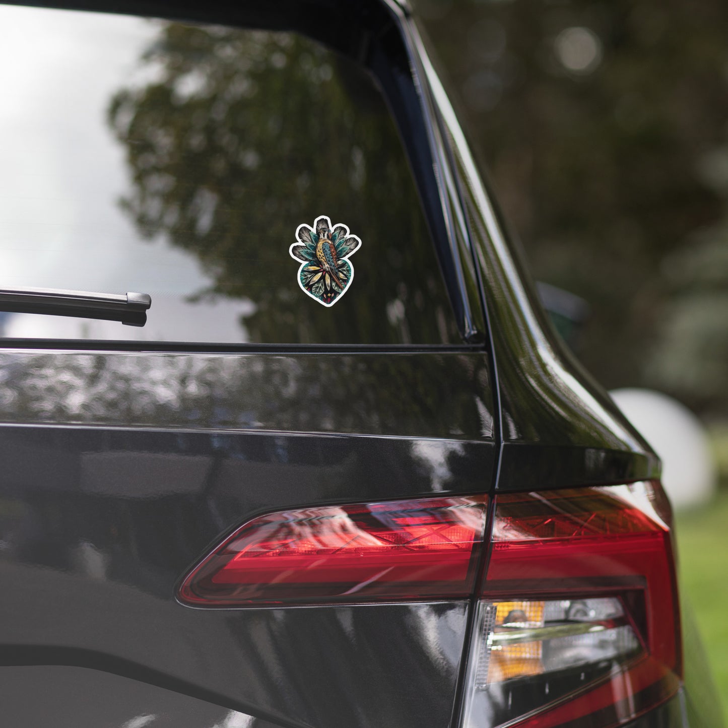 Kestrel — Clay Style Sticker