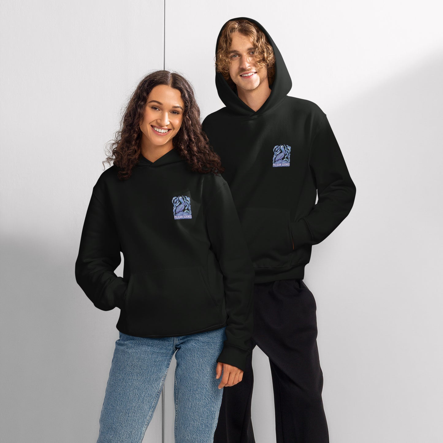 PS Kelp Blue Oversized heavyweight hoodie