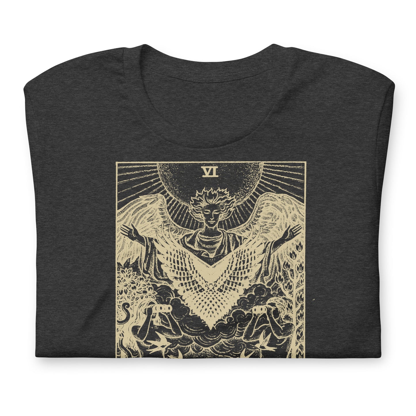 Tarot: The Bird Lovers — Unisex t-shirt