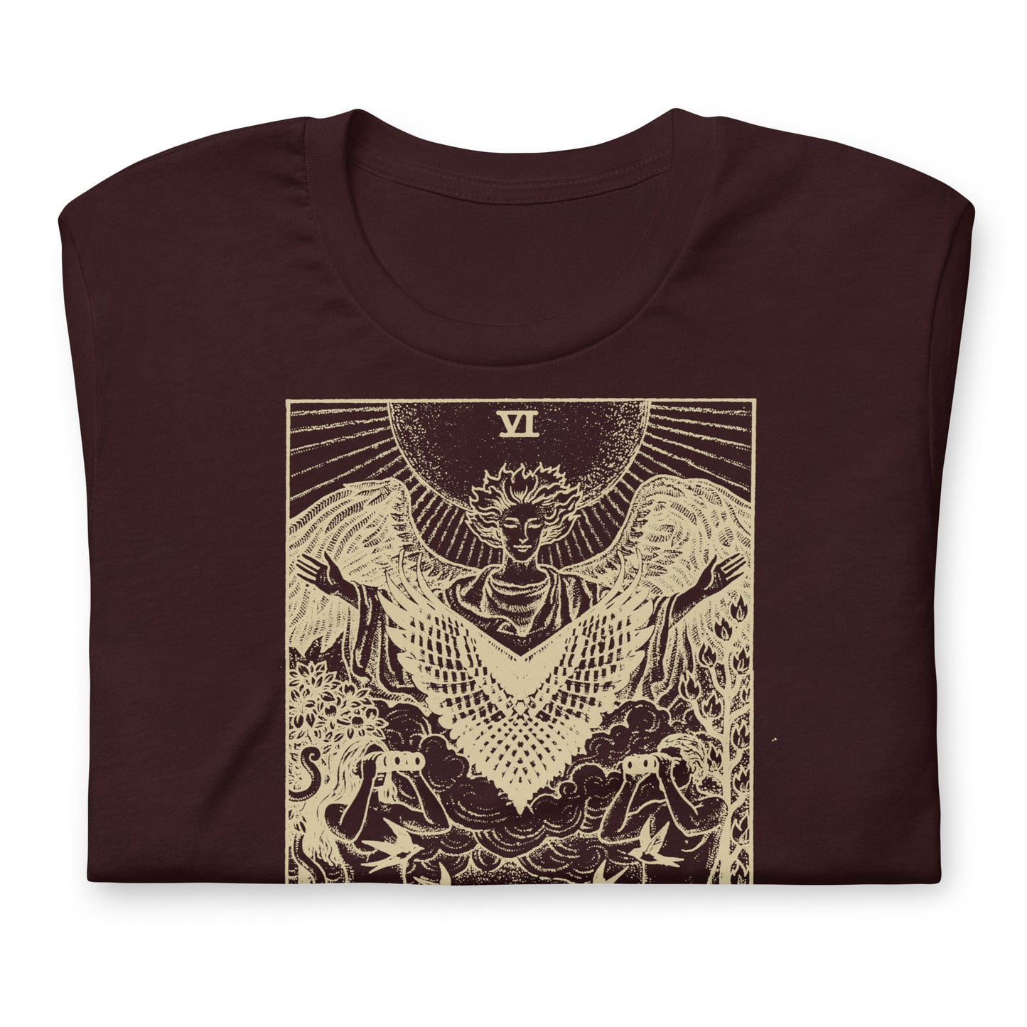 Tarot: The Bird Lovers — Unisex t-shirt