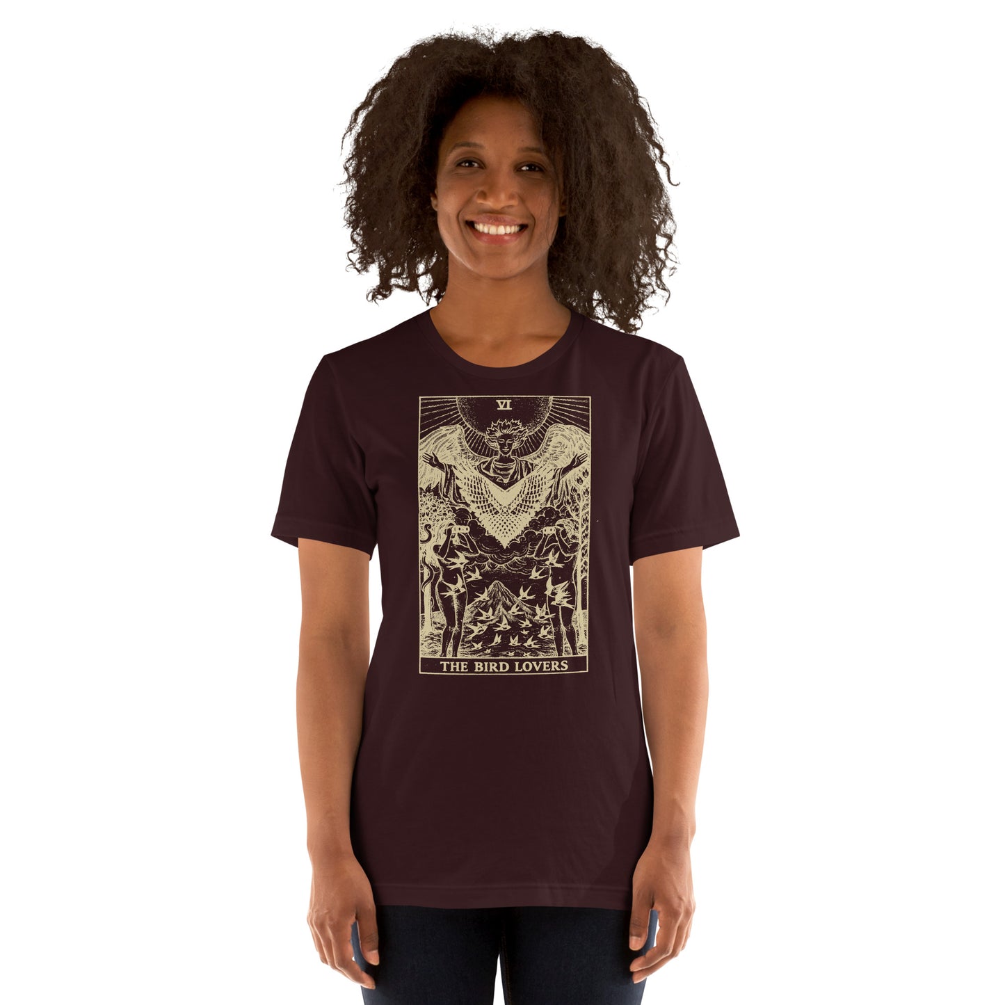 Tarot: The Bird Lovers — Unisex t-shirt